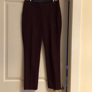 Curvy Ann Taylor Straight Leg Pants